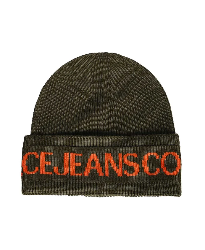 Вязаная шапка с логотипом контрастного цвета. Versace Jeans Couture, зеленый
Вязаная шапка с логотипом контрастного цвета. Versace Jeans Couture, зеленый