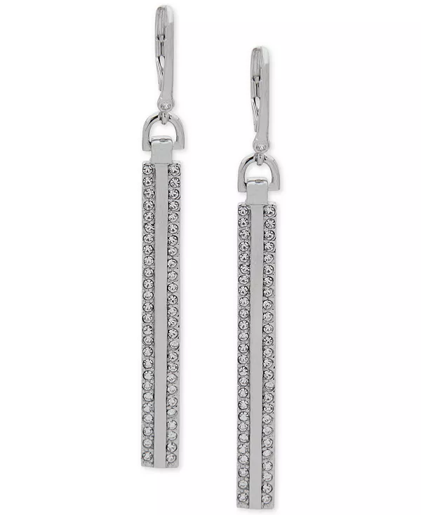 Серьги-Капли с линейным паве Dkny, silver
Серьги-Капли с линейным паве Dkny, silver