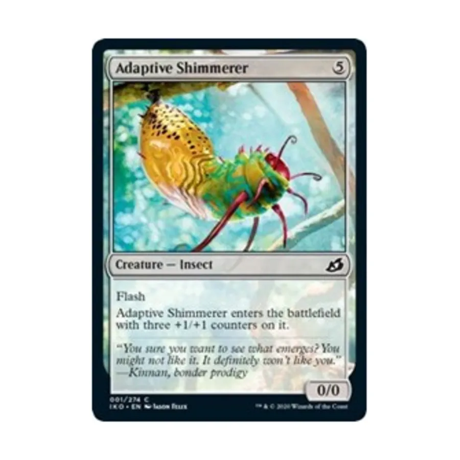 CCG Адаптивный мерцатель (C), MTG - Ikoria - Lair of Behemoths
CCG Адаптивный мерцатель (C), MTG - Ikoria - Lair of Behemoths