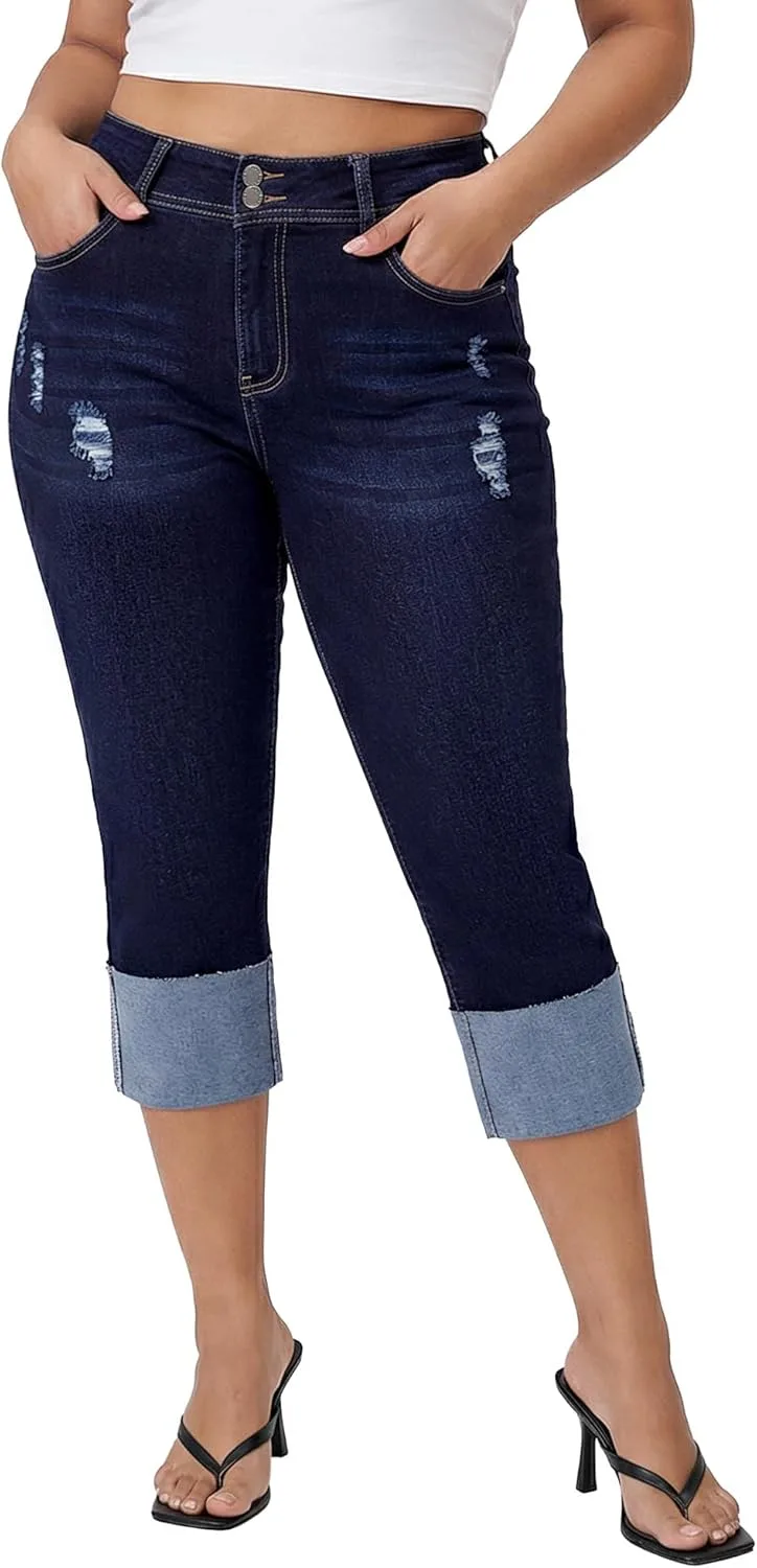 Роуэар Capri джинсы Stretchy для женщин Skinny Cuffed Distressed roswear
Роуэар Capri джинсы Stretchy для женщин Skinny Cuffed Distressed roswear