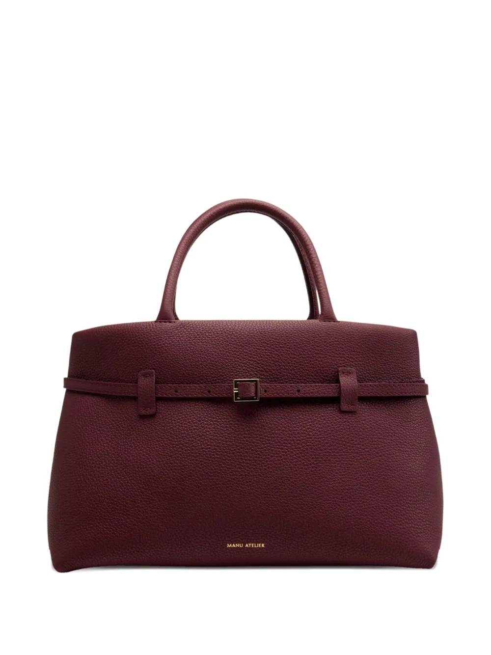 Сумка из кованой кожи с пряжкой Manu Atelier, красный
Сумка из кованой кожи с пряжкой Manu Atelier, красный