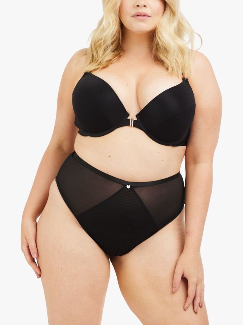 Мягкий сетчатый бюстгальтер с глубоким вырезом и застежкой спереди Oola Lingerie, черный
Мягкий сетчатый бюстгальтер с глубоким вырезом и застежкой спереди Oola Lingerie, черный