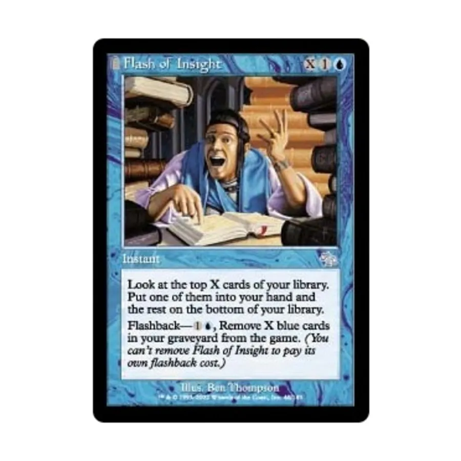 CCG Вспышка прозрения (U), MTG - Judgment
CCG Вспышка прозрения (U), MTG - Judgment