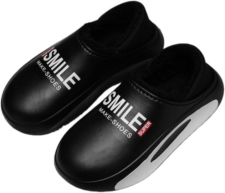 Мужские большие водонепроницаемые толстые и теплые хлопковые туфли для дома и улицы, противоскользящий дизайн, хлопковые тапочки Fmshi, белый/черный
Мужские большие водонепроницаемые толстые и теплые хлопковые туфли для дома и улицы, противоскользящий дизайн, хлопковые тапочки Fmshi, белый/черный