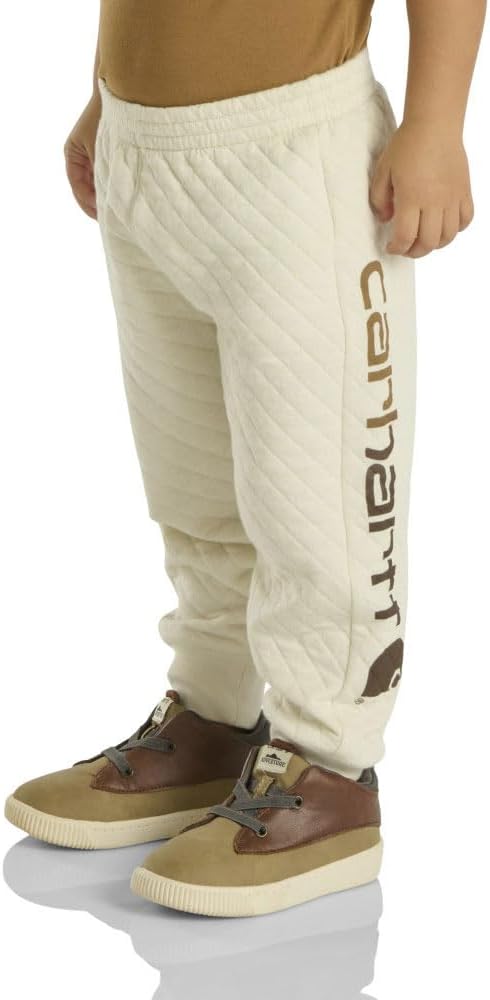 Детские стеганые спортивные брюки Carhartt CK8449 с логотипом из джерси - для мальчиков, Beige
Детские стеганые спортивные брюки Carhartt CK8449 с логотипом из джерси - для мальчиков, Beige