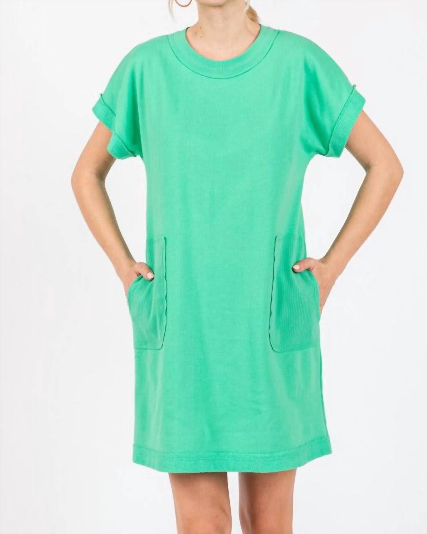 Красивое платье мини в ярко-зеленом цвете Ces Femme 
Красивое платье мини в ярко-зеленом цвете Ces Femme