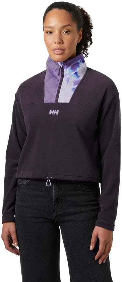 Helly-Hansen Daybreaker Cropped Fleece женская легкая теплая куртка - стильная одежда для активного отдыха с дышащим материалом Helly Hansen, 660 Black Grape Color Max Aop
Helly-Hansen Daybreaker Cropped Fleece женская легкая теплая куртка - стильная одежда для активного отдыха с дышащим материалом Helly Hansen, 660 Black Grape Color Max Aop