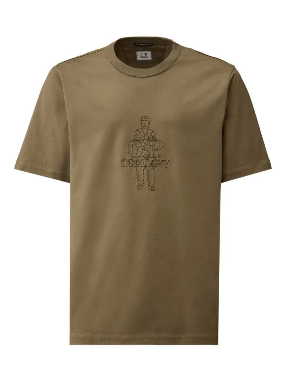Футболка с вышитой фигурой C.P. Company, серый
Футболка с вышитой фигурой C.P. Company, серый