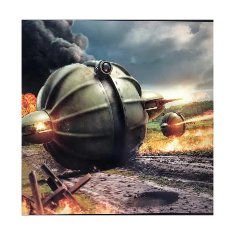 Шаровой танк, Sci-Fi Miniatures (28mm) (Gaddis Gaming)
Шаровой танк, Sci-Fi Miniatures (28mm) (Gaddis Gaming)