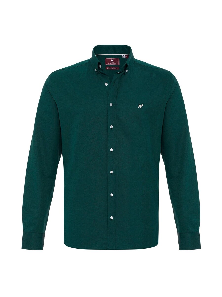 Рубашка на пуговицах классического кроя Williot, пастельный зеленый
Рубашка на пуговицах классического кроя Williot, пастельный зеленый