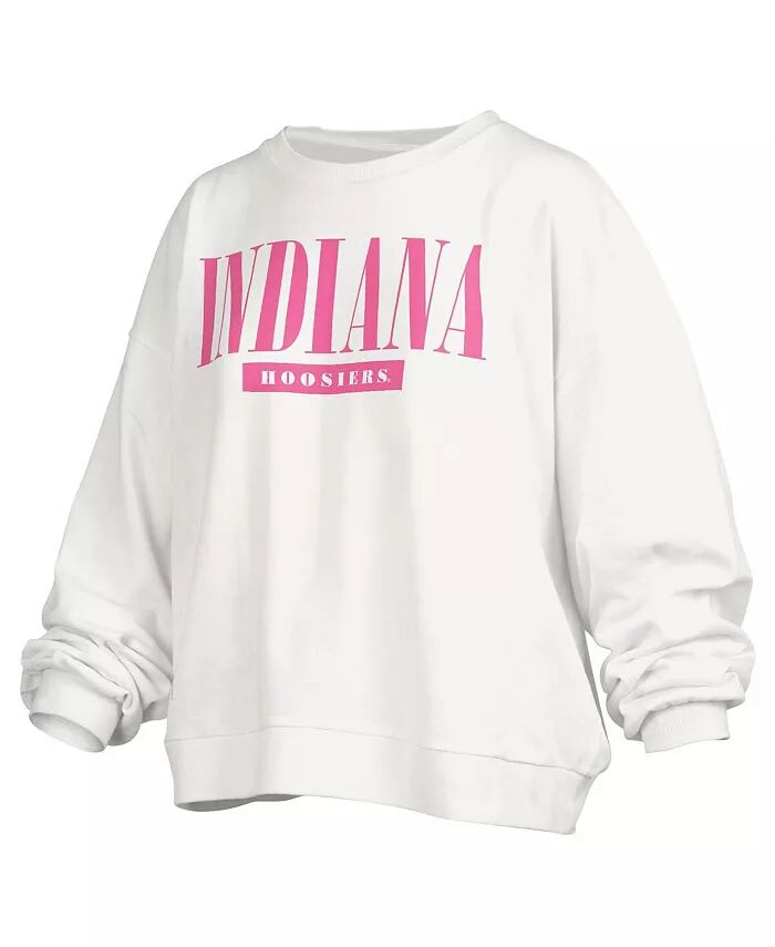 Женская белая толстовка Indiana Hoosiers Sutton Janise с длинным рукавом и свободным кроем Pressbox
Женская белая толстовка Indiana Hoosiers Sutton Janise с длинным рукавом и свободным кроем Pressbox