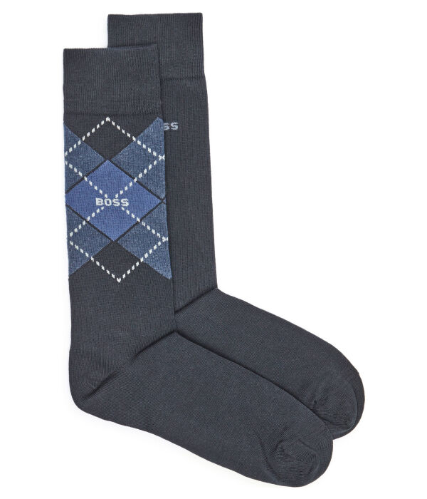 Носки Boss с узором 2 пары, синий
Носки Boss с узором 2 пары, синий