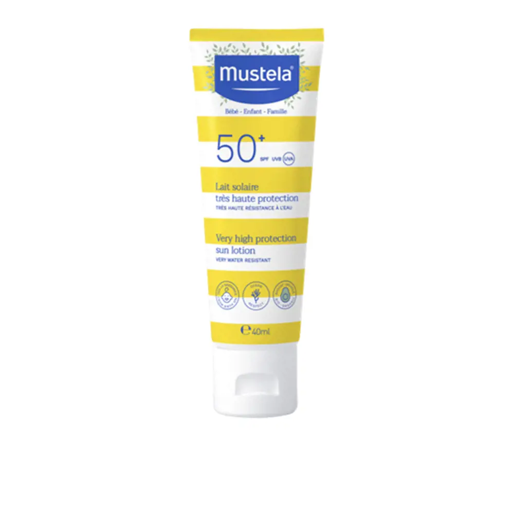 Солнцезащитный крем Bébé Sol Leche Solar Muy Alta Protección Spf 50+ Mustela, 40 мл
Солнцезащитный крем Bébé Sol Leche Solar Muy Alta Protección Spf 50+ Mustela, 40 мл