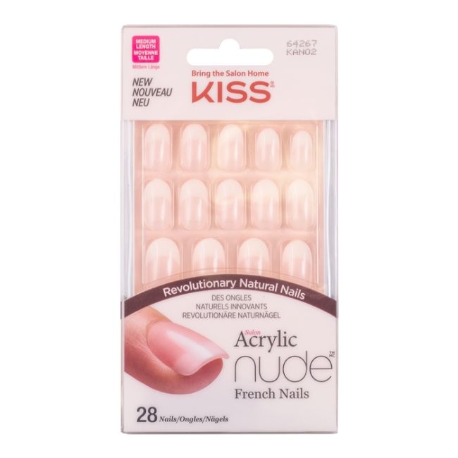 Акриловые накладные ногти телесного цвета (28 шт.) Kiss
Акриловые накладные ногти телесного цвета (28 шт.) Kiss