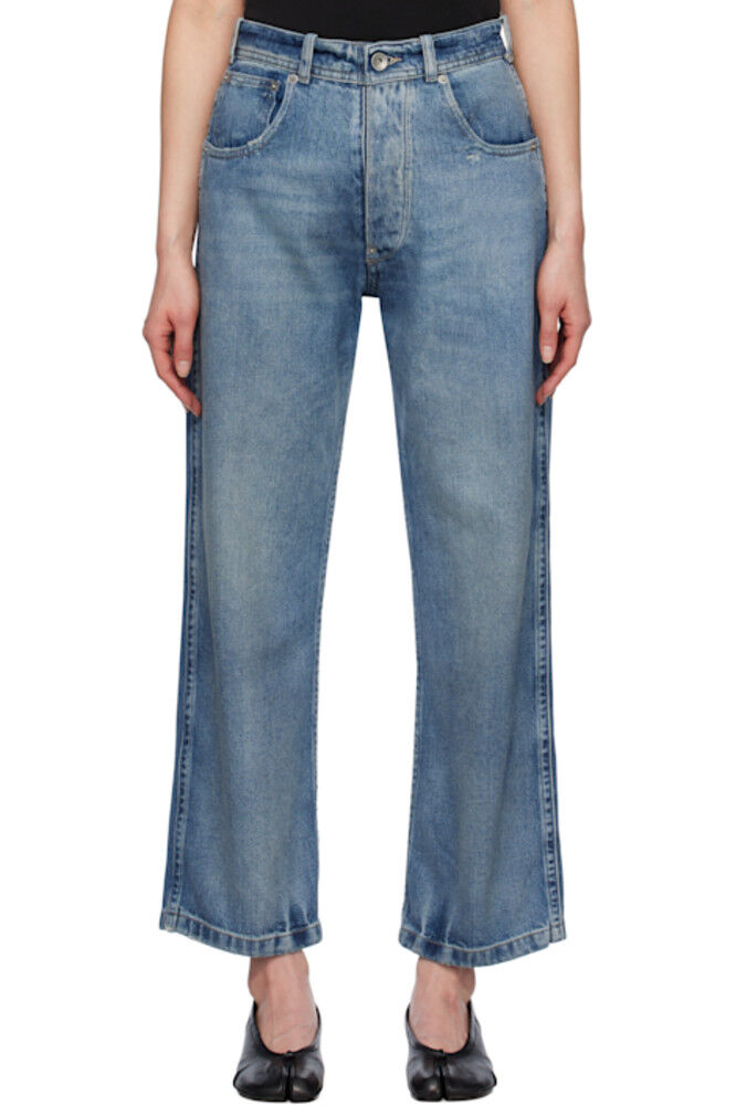 Синие джинсы с 5 карманами Maison Margiela
Синие джинсы с 5 карманами Maison Margiela