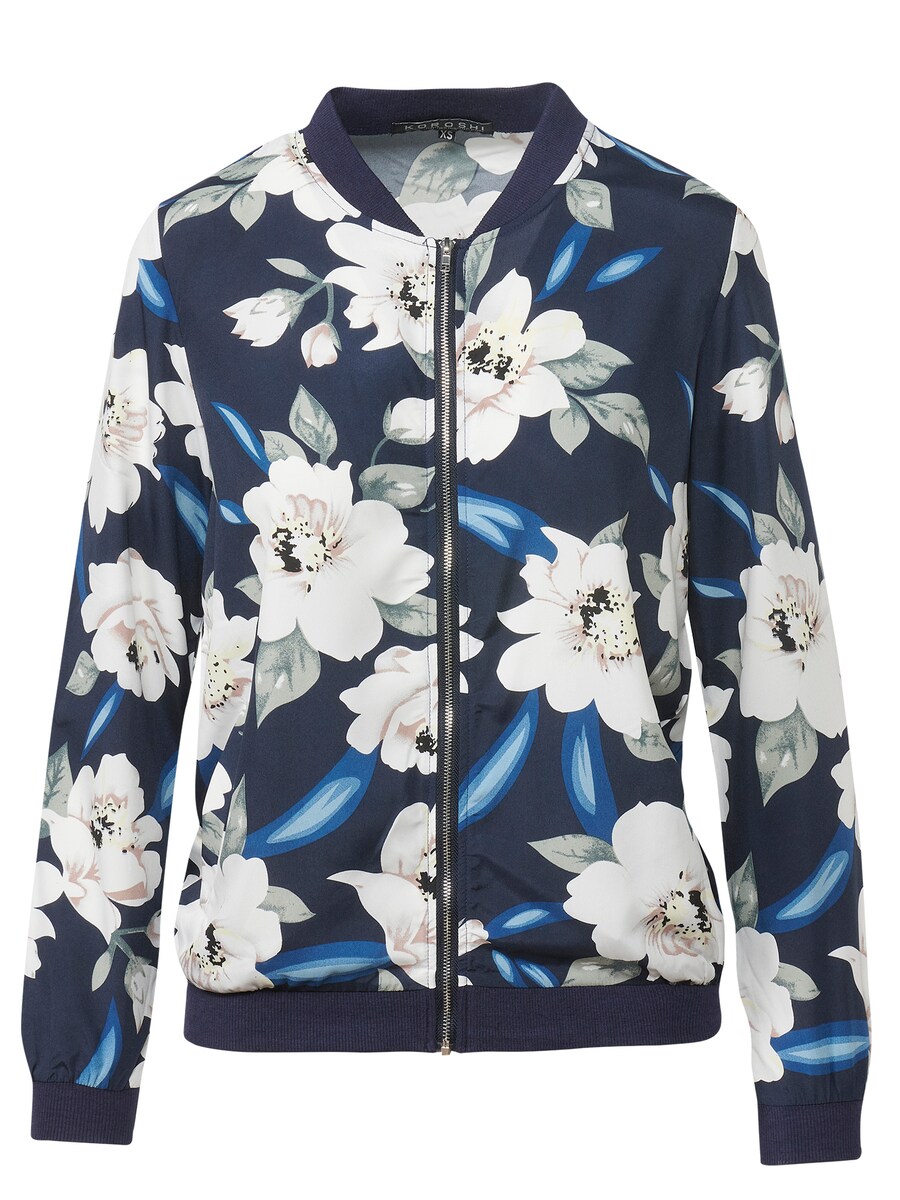 Толстовка с капюшоном на молнии KOROSHI, темно-синий
Толстовка с капюшоном на молнии KOROSHI, темно-синий