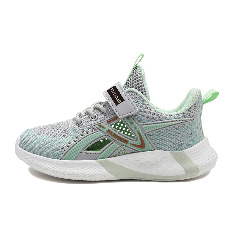 Нескользящие, дышащие, легкие, амортизирующие низкие кроссовки для детей Yi Jiabao, зеленый
Нескользящие, дышащие, легкие, амортизирующие низкие кроссовки для детей Yi Jiabao, зеленый