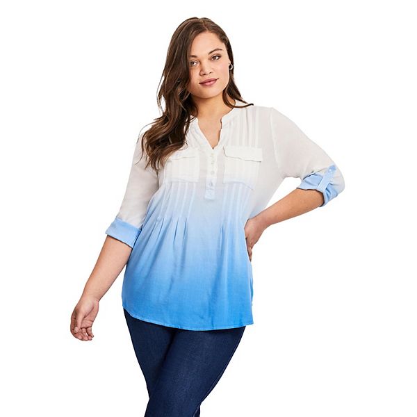 Женская туника с защипами и отворотами plus size Avenue
Женская туника с защипами и отворотами plus size Avenue