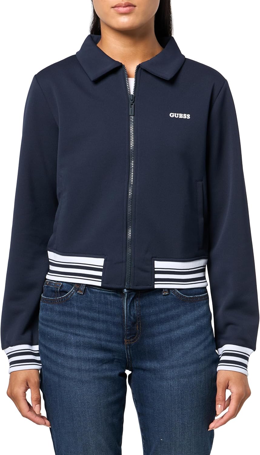 GUESS Женская Эко Амариллис Полная Молния Толстовка, Daring Ocean
GUESS Женская Эко Амариллис Полная Молния Толстовка, Daring Ocean
