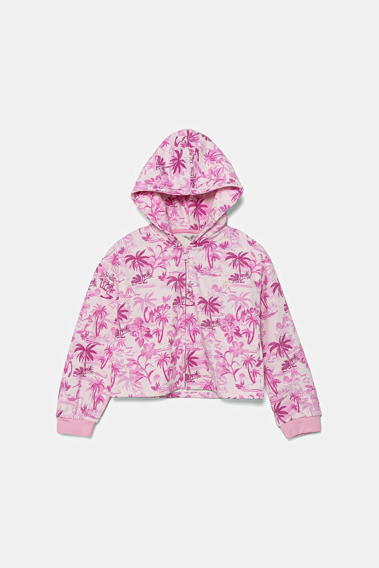 Хлопковый свитшот для детей Guess, розовый
Хлопковый свитшот для детей Guess, розовый