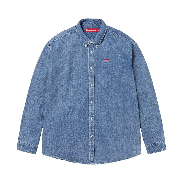 Рубашка Supreme Small Box Shirt, синий
Рубашка Supreme Small Box Shirt, синий