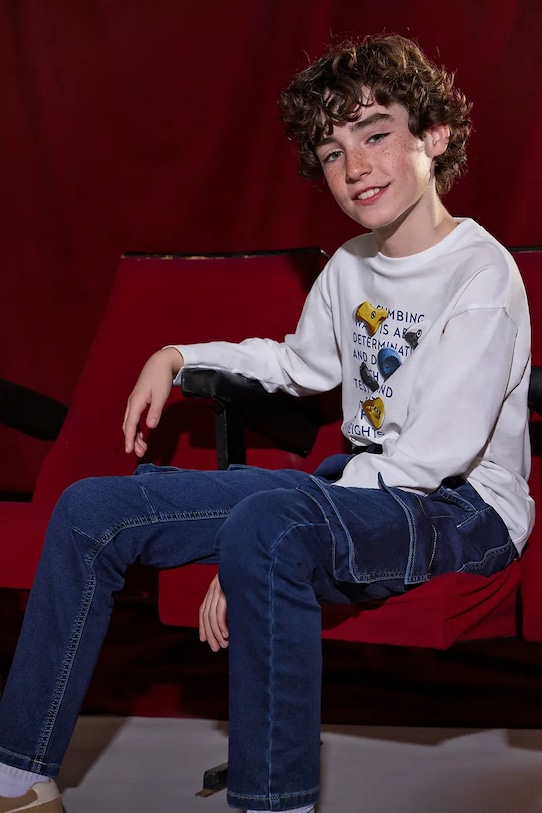 Детские джинсы-джоггеры из мягкого денима Mayoral, синий
Детские джинсы-джоггеры из мягкого денима Mayoral, синий