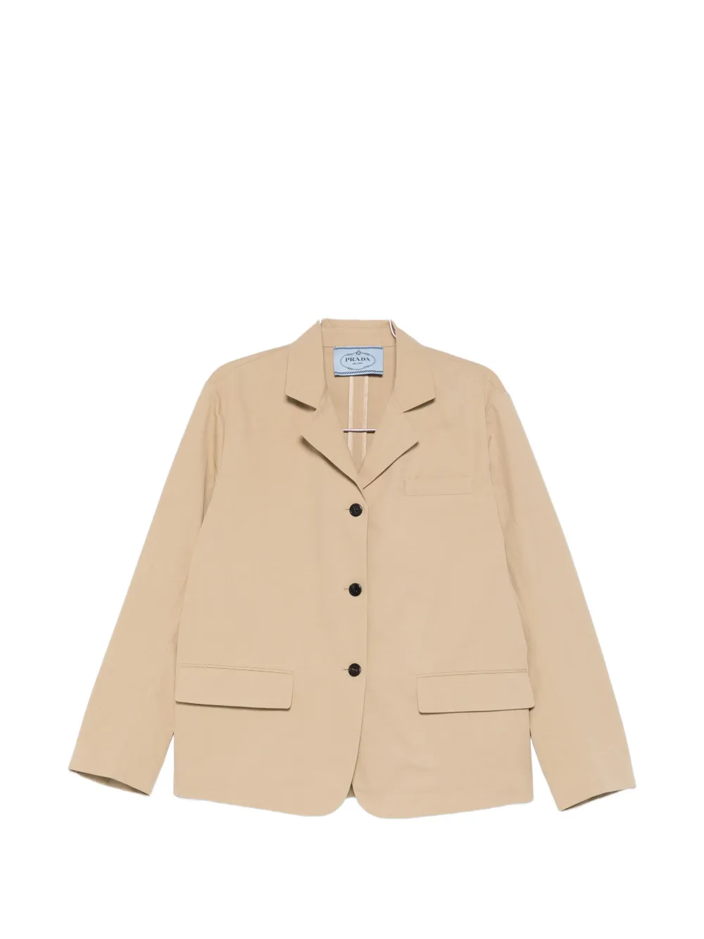 Жакет на пуговицах Prada, бежевый
Жакет на пуговицах Prada, бежевый