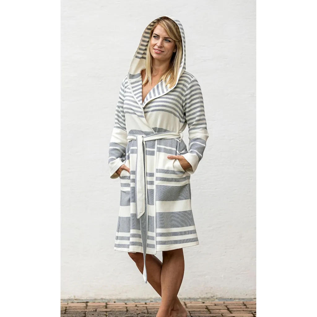 Женский махровый халат Boho Living Hamam Bademantel, 1 шт., модная полосатая расцветка, для путешествий, сауны, пляжа Framsohn Frottier, серый
Женский махровый халат Boho Living Hamam Bademantel, 1 шт., модная полосатая расцветка, для путешествий, сауны, пляжа Framsohn Frottier, серый