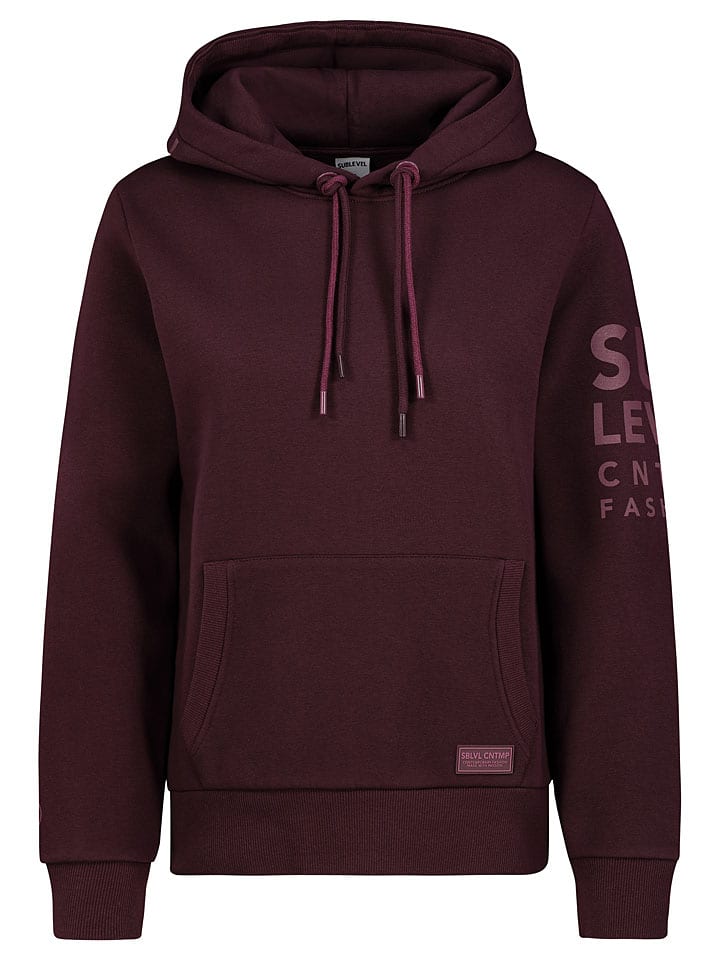 Толстовка с капюшоном Sublevel, бордовый
Толстовка с капюшоном Sublevel, бордовый