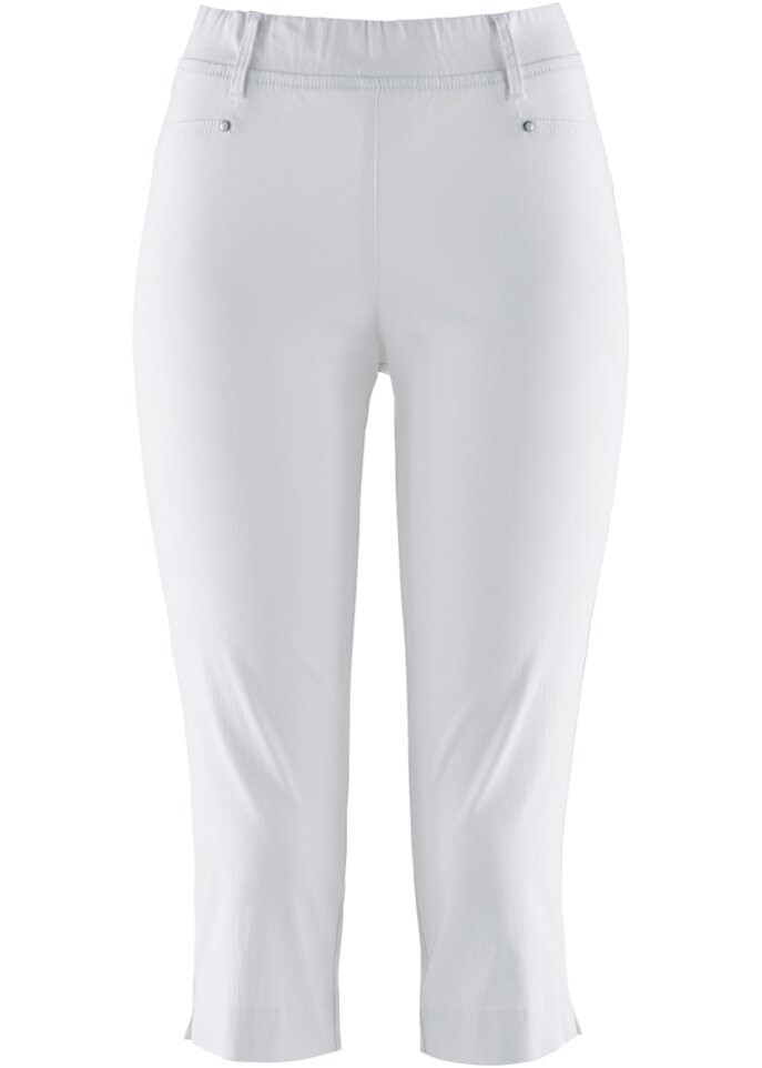 Капри стрейч с поясом Bpc Selection, белый
Капри стрейч с поясом Bpc Selection, белый