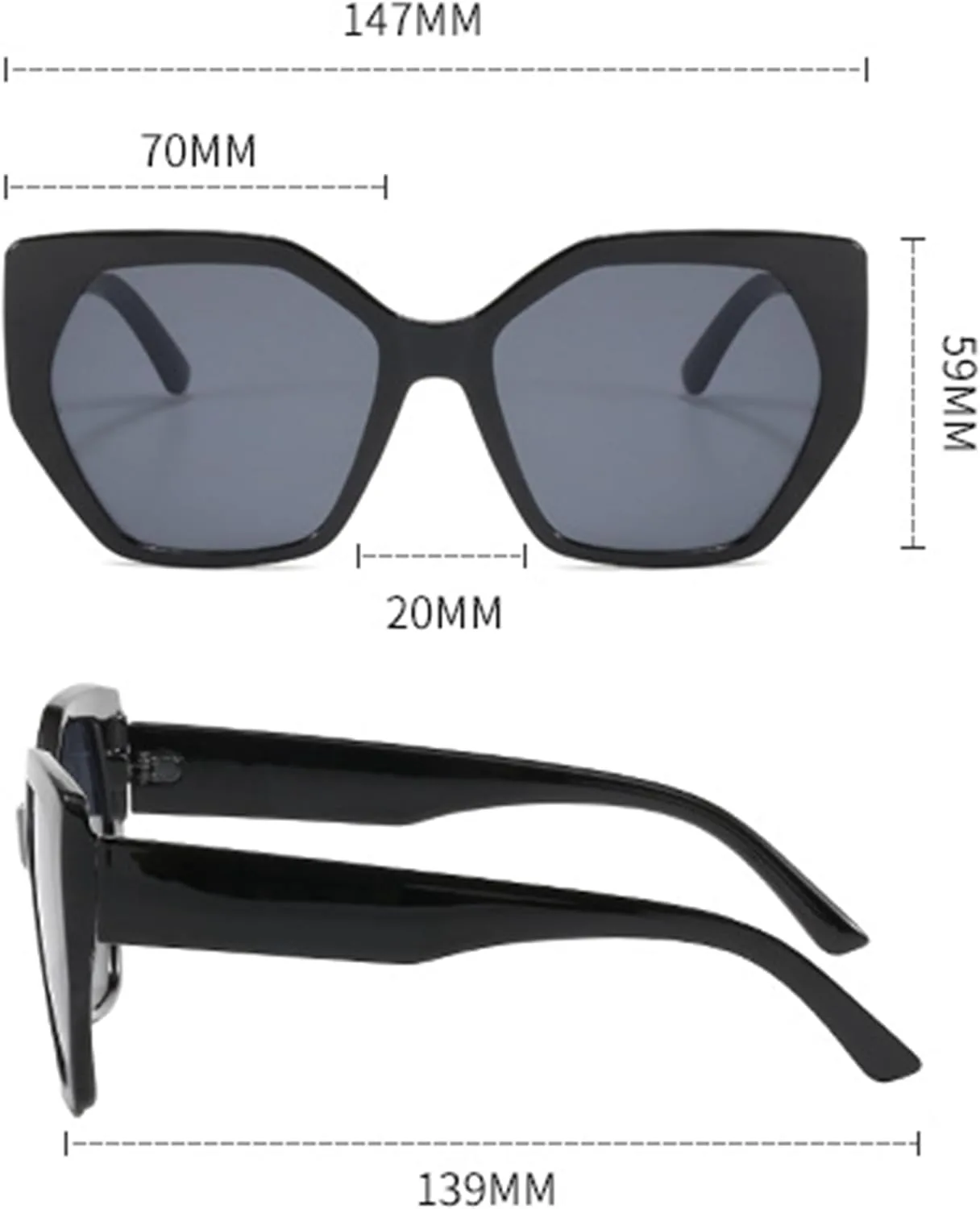 bullabulling Модные солнцезащитные очки большого размера для женщин, квадратные, «кошачий глаз», для активного отдыха, защита от УФ-излучения UV400, Stripe/Pink
bullabulling Модные солнцезащитные очки большого размера для женщин, квадратные, «кошачий глаз», для активного отдыха, защита от УФ-излучения UV400, Stripe/Pink