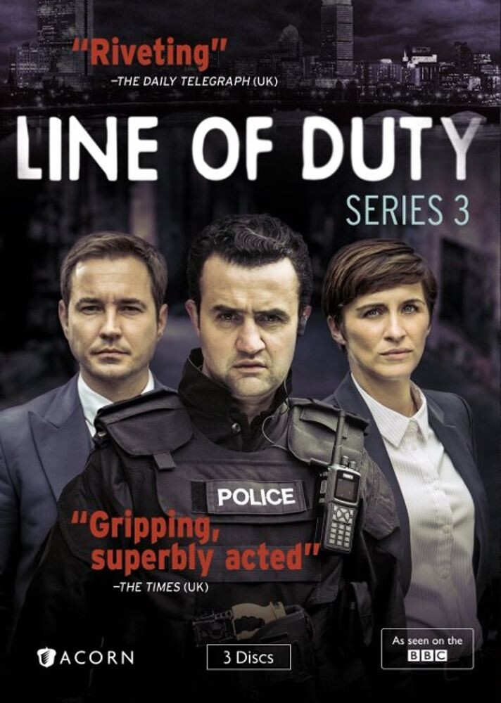 Диск DVD Line Of Duty: Series 3
Диск DVD Line Of Duty: Series 3