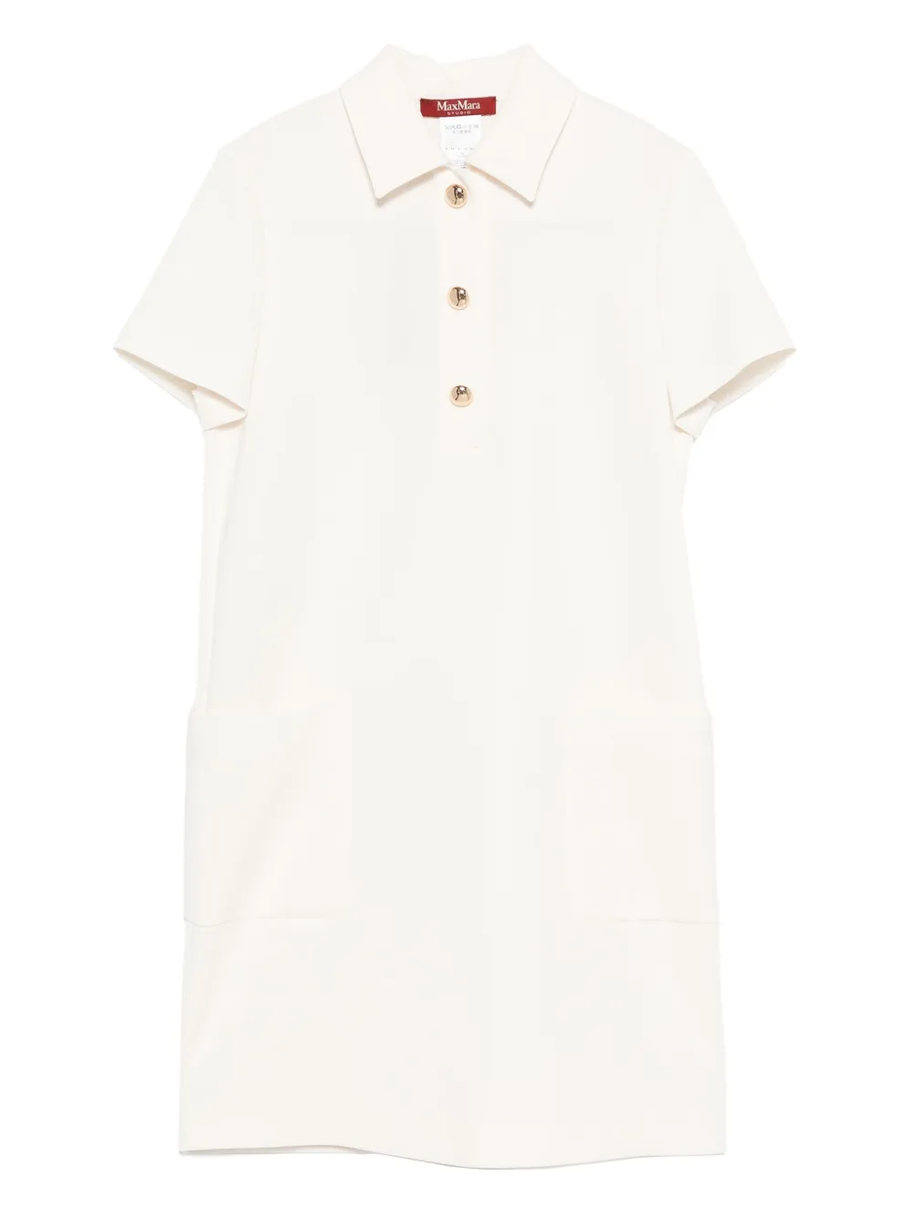 Платье-поло с золотыми пуговицами MAX MARA, нейтральный
Платье-поло с золотыми пуговицами MAX MARA, нейтральный