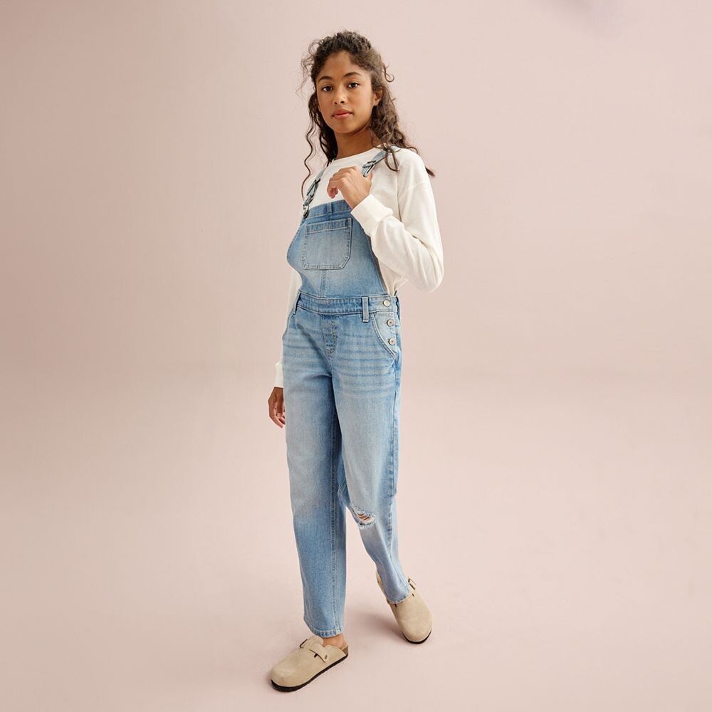 Прямые джинсовые комбинезоны SO 90-х годов для девочек 6–20 лет стандартного и большого размера, цвет Medium Wash
Прямые джинсовые комбинезоны SO 90-х годов для девочек 6–20 лет стандартного и большого размера, цвет Medium Wash