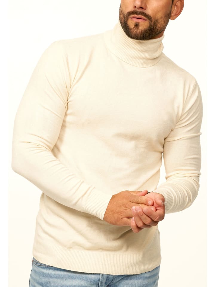 Водолазка - тонкий облегающий свитер кремового цвета для мужчин. DAILY COTTON
Водолазка - тонкий облегающий свитер кремового цвета для мужчин. DAILY COTTON