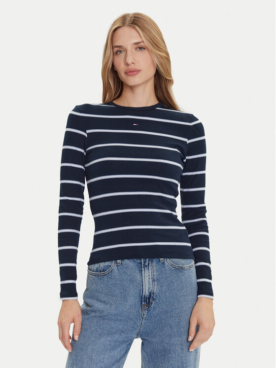 Блузка slim fit Essential DW0DW17387 Tommy Jeans, синий
Блузка slim fit Essential DW0DW17387 Tommy Jeans, синий