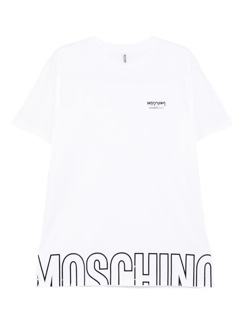 Футболка с логотипом Moschino, белый
Футболка с логотипом Moschino, белый