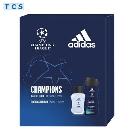 Подарочный набор «Чемпионы УЕФА» Edt Spray 50 мл Гель для душа 2в1 250 мл, Adidas
Подарочный набор «Чемпионы УЕФА» Edt Spray 50 мл Гель для душа 2в1 250 мл, Adidas