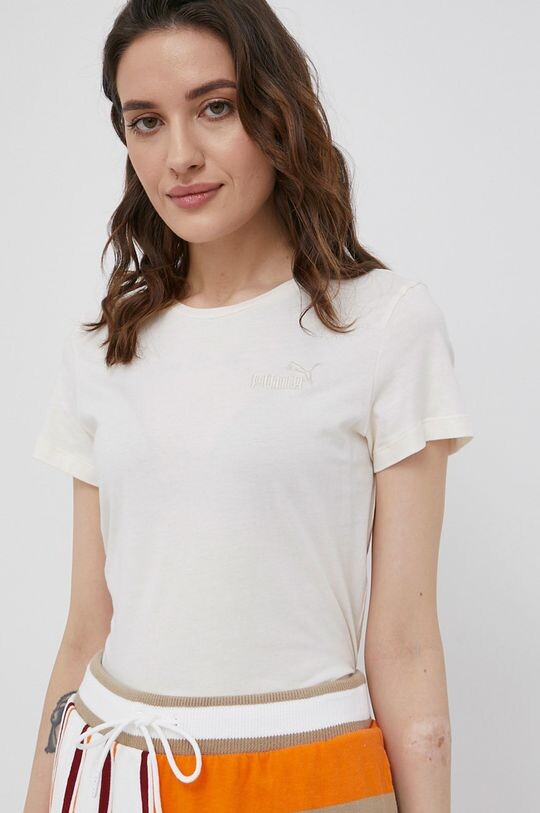 Хлопковая футболка Puma, бежевый
Хлопковая футболка Puma, бежевый