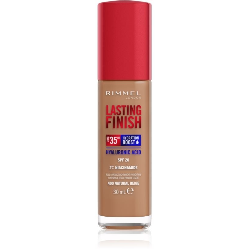 Rimmel, Lasting Finish, 35-часовое увлажнение, увлажняющая основа Spf 20, оттенок 400 Natural Beige, 30 мл
Rimmel, Lasting Finish, 35-часовое увлажнение, увлажняющая основа Spf 20, оттенок 400 Natural Beige, 30 мл
