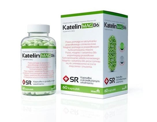 KatelinMAG B6, Добавка , 60 капсул LEK-AM
KatelinMAG B6, Добавка , 60 капсул LEK-AM