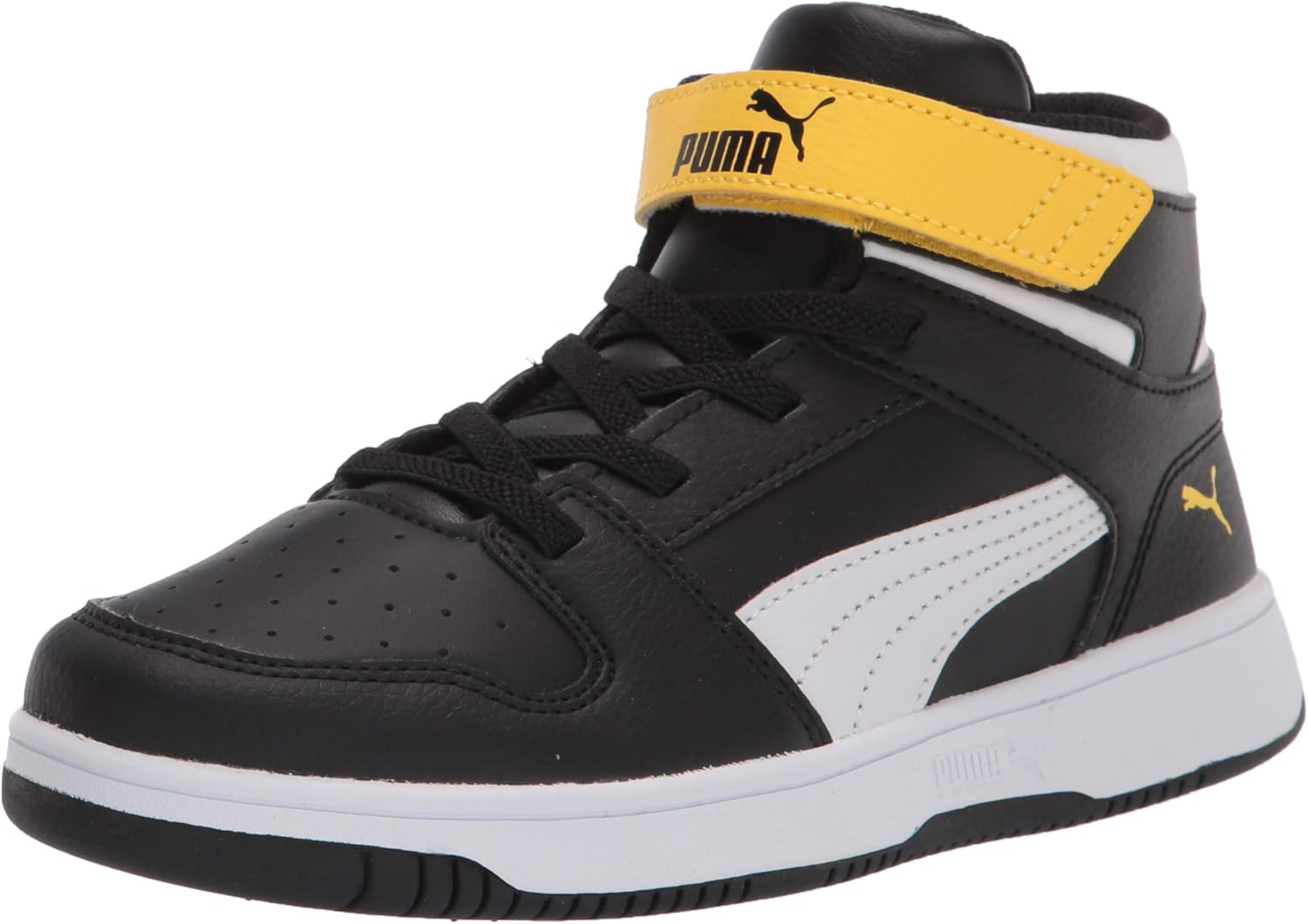 Детские кроссовки PUMA Rebound Layup на застежке-липучке, белый/черный
Детские кроссовки PUMA Rebound Layup на застежке-липучке, белый/черный