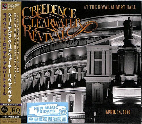 CD диск Ccr ( Creedence Clearwater Revival ): Live At Royal Albert Hall - MQA x UHQCD
CD диск Ccr ( Creedence Clearwater Revival ): Live At Royal Albert Hall - MQA x UHQCD