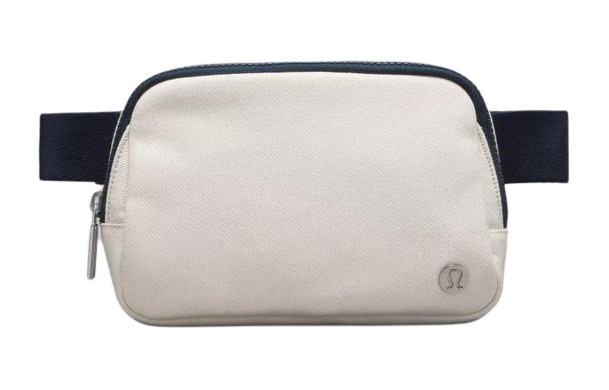 Lululemon Сумка через плечо на одно плечо поясная сумка обычная женская белая, White