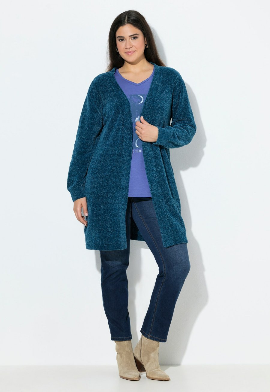 Кардиган Ulla Popken Cardigan, Petrol/Teal
Кардиган Ulla Popken Cardigan, Petrol/Teal