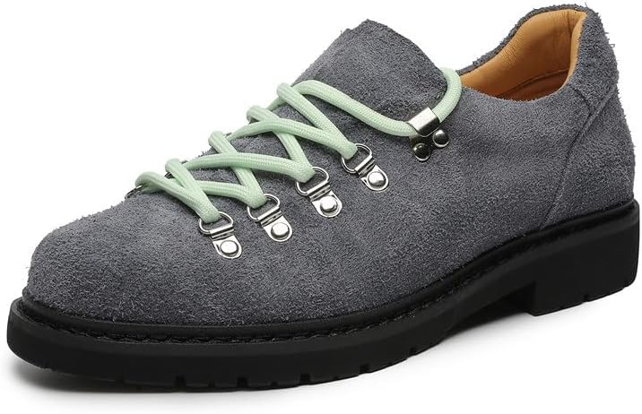 Мужские кроссовки Oxford Santimon из искусственной зернистой кожи и замши с шнуровкой - противоскользящие модные классические повседневные ботинки, синий
Мужские кроссовки Oxford Santimon из искусственной зернистой кожи и замши с шнуровкой - противоскользящие модные классические повседневные ботинки, синий