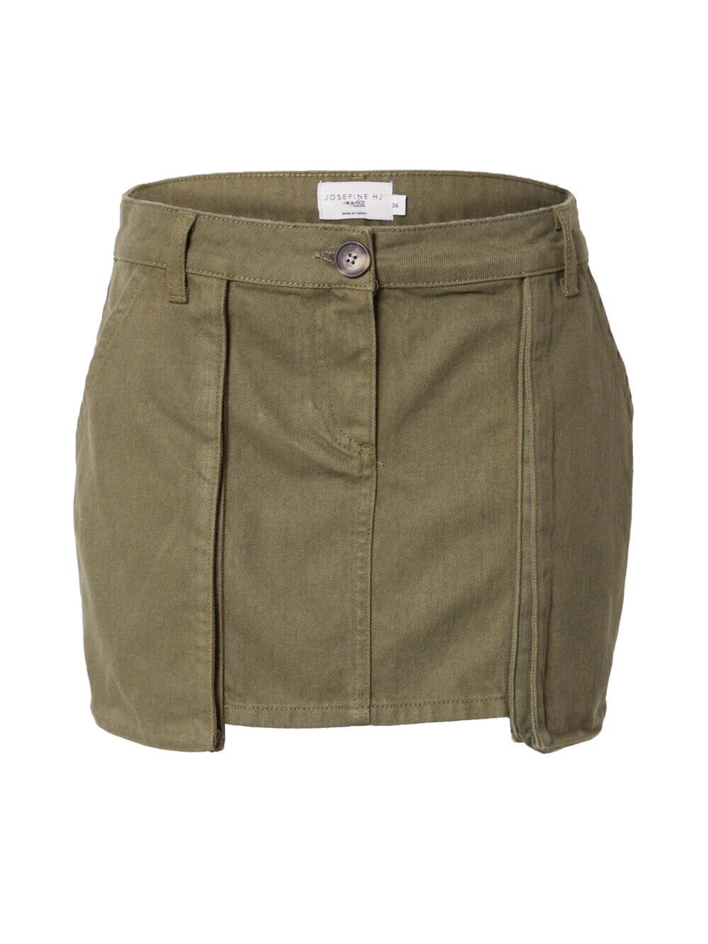 Юбка NA-KD, оливковый
Юбка NA-KD, оливковый
