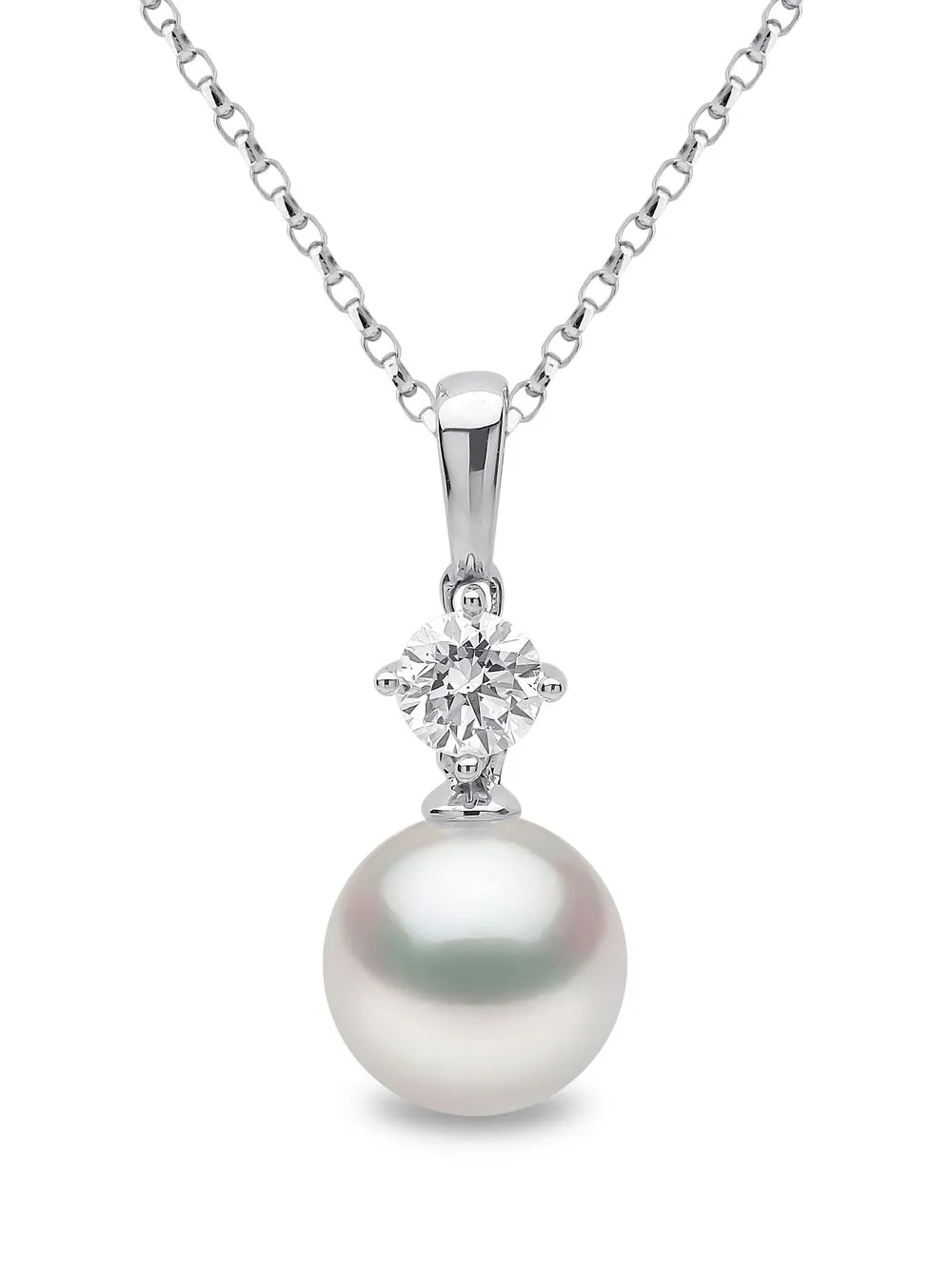 Золотое колье Classic с жемчугом Yoko London, серебяный
Золотое колье Classic с жемчугом Yoko London, серебяный