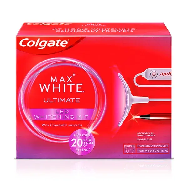 Светодиодный набор для отбеливания Max White Ultimate Colgate, 1 UD
Светодиодный набор для отбеливания Max White Ultimate Colgate, 1 UD