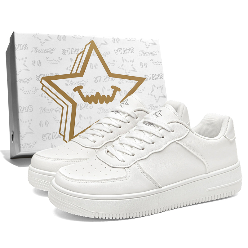 Stateof Stars Мужские низкие скейтбордские кеды винтажные белые, цвет Vintage White
Stateof Stars Мужские низкие скейтбордские кеды винтажные белые, цвет Vintage White